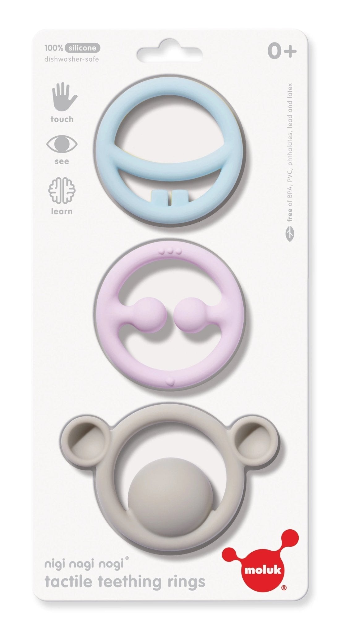 Crown Classy Nigi Nagi & Nogi Teething Rings